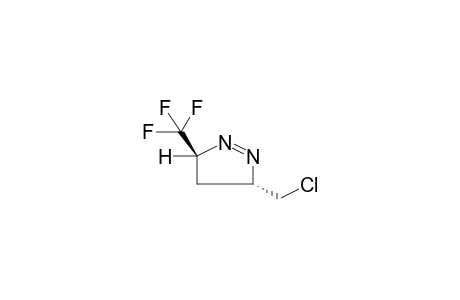 TRANS-3-CHLOROMETHYL-5-TRIFLUOROMETHYL-1-PYRAZOLINE