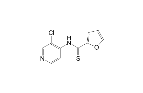 N-(3-chloranylpyridin-4-yl)furan-2-carbothioamide
