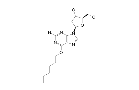 6-O-HEXYL-2'-DEOXYGUANOSINE