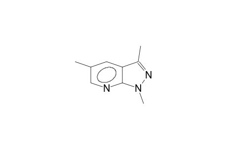 1,3,5-Trimethyl-1-H-pyrazolo(3,4-B)pyridine