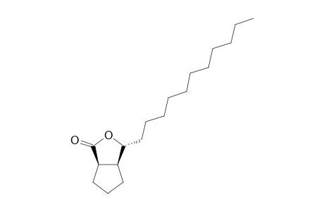 (1R,3aR,6aS)-1-undecyl-1,3a,4,5,6,6a-hexahydrocyclopenta[c]furan-3-one