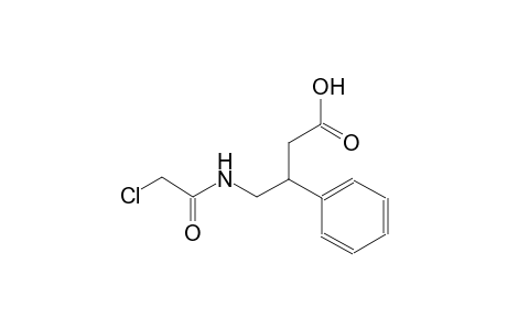 4-[(chloroacetyl)amino]-3-phenylbutanoic acid