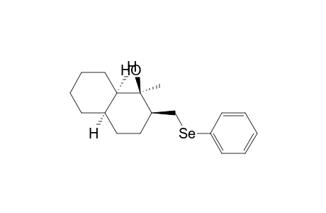 (1R*,2R*,3S*,6R*)-2-Methyl-3-[(phenylseleno)methyl]bicyclo[4.4.0]decan-2-ol