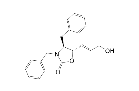 (4S,5S)-3,4-dibenzyl-5-[(E)-3-hydroxyprop-1-enyl]-1,3-oxazolidin-2-one