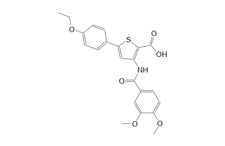 2-thiophenecarboxylic acid, 3-[(3,4-dimethoxybenzoyl)amino]-5-(4-ethoxyphenyl)-