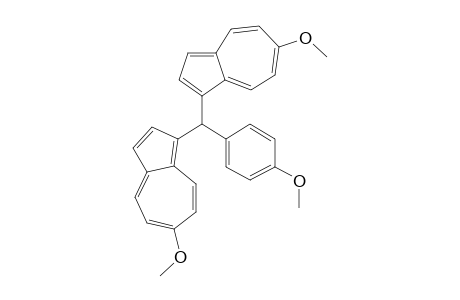 6-methoxy-1-[(6-methoxy-1-azulenyl)(4-methoxyphenyl)methyl]azulene