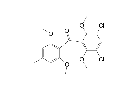 Methanone, (3,5-dichloro-2,6-dimethoxyphenyl)(2,6-dimethoxy-4-methylphenyl)-