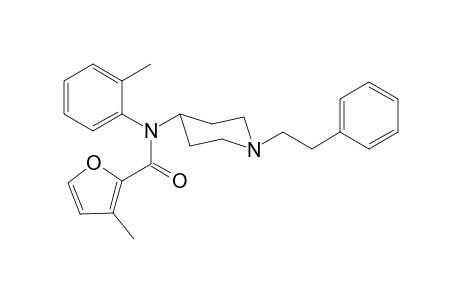 3-Methyl-N-2-methylphenyl-N-[1-(2-phenylethyl)piperidin-4-yl]furan-2-carboxamide