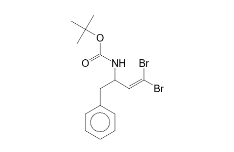 1-BUTEN, 1,1-DIBROMO-4-PHENYL-(3S)-3-[(tert-BUTYLOXYCARBONYL)AMINO]-