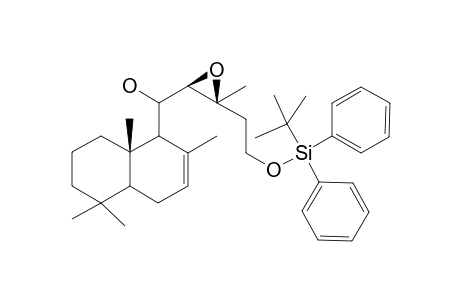 (11Rs,12RS,13SR)-15-(tert-butyldiphenylsilyloxy)-12,13-epoxy-rac-labd-7-en-11-ol