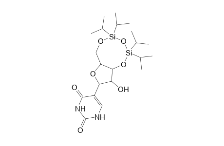 2,4(1H,3H)-Pyrimidinedione, 5-[3,5-O-[1,1,3,3-tetrakis(1-methylethyl)-1,3-disiloxanediyl]-.beta.-d-ribofuranosyl]-