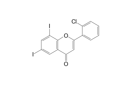 6,8-Diiodo-2-(2-chlorophenyl)chromone