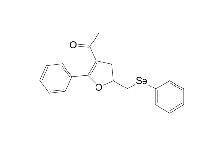 1-[5-phenyl-2-(phenylselanylmethyl)-2,3-dihydrofuran-4-yl]ethanone