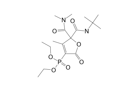 DIETHYL-5-(TERT.-BUTYLCARBAMOYL)-5-(DIMETHYLCARBAMOYL)-4-METHYL-2-OXO-2,5-DIHYDROFURAN-3-YL-PHOSPHONATE
