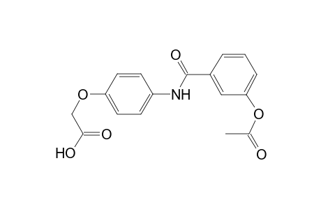 Acetic acid, [4-(3-acetoxybenzoylamino)phenyl] ester
