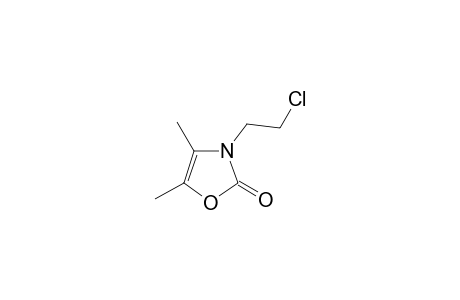 3-(2-Chloroethyl)-4,5-dimethyl-1,3-oxazol-2-one