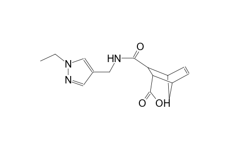 bicyclo[2.2.1]hept-5-ene-2-carboxylic acid, 3-[[[(1-ethyl-1H-pyrazol-4-yl)methyl]amino]carbonyl]-