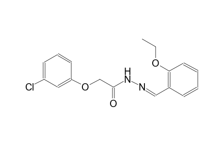 acetic acid, (3-chlorophenoxy)-, 2-[(E)-(2-ethoxyphenyl)methylidene]hydrazide