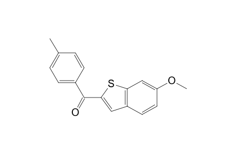 (6-Methoxybenzo[b]thiophen-2-yl)(p-tolyl)methanone