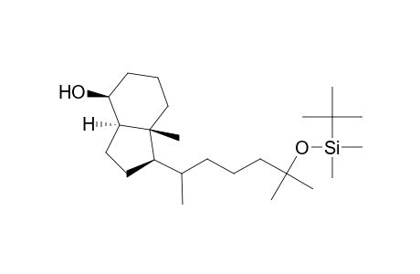 1H-Inden-4-ol, 1-[5-[[(1,1-dimethylethyl)dimethylsilyl]oxy]-1,5-dimethylhexyl]octahydro-7a-methyl-, [1R-[1.alpha.(R*),3a.beta.,4.alpha.,7a.alpha.]]-