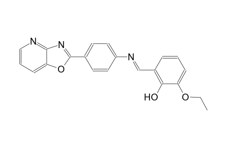 phenol, 2-ethoxy-6-[(E)-[(4-oxazolo[4,5-b]pyridin-2-ylphenyl)imino]methyl]-