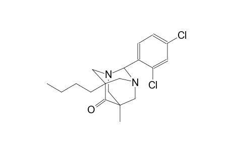 5-butyl-2-(2,4-dichlorophenyl)-7-methyl-1,3-diazatricyclo[3.3.1.1~3,7~]decan-6-one
