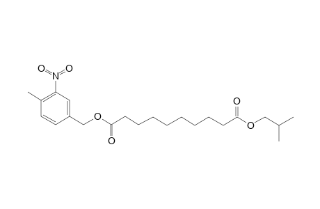 Sebacic acid, isobutyl 4-methyl-3-nitrobenzyl ester