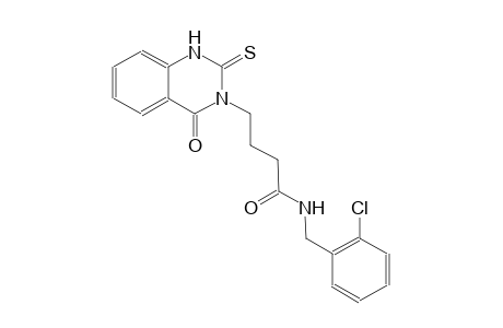 3-quinazolinebutanamide, N-[(2-chlorophenyl)methyl]-1,2,3,4-tetrahydro-4-oxo-2-thioxo-
