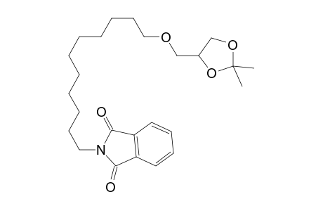 1,2-Isopropylidene-3-O-(11-phthalimidoundecyl)glycerol