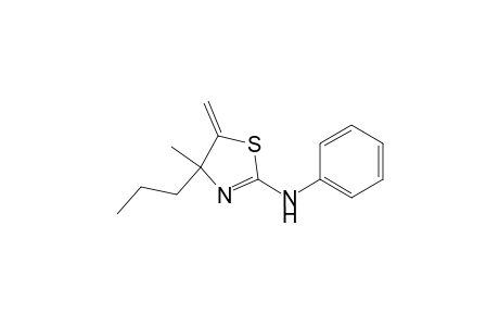 (4-methyl-5-methylene-4-propyl-2-thiazolin-2-yl)-phenyl-amine