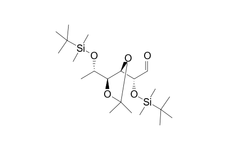 (2R)-2-[tert-butyl(dimethyl)silyl]oxy-2-[(4R,5R)-5-[(1S)-1-[tert-butyl(dimethyl)silyl]oxyethyl]-2,2-dimethyl-1,3-dioxolan-4-yl]acetaldehyde