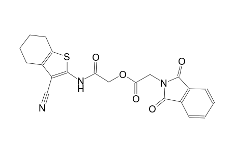 1H-isoindole-2-acetic acid, 2,3-dihydro-1,3-dioxo-, 2-[(3-cyano-4,5,6,7-tetrahydrobenzo[b]thien-2-yl)amino]-2-oxoethyl ester