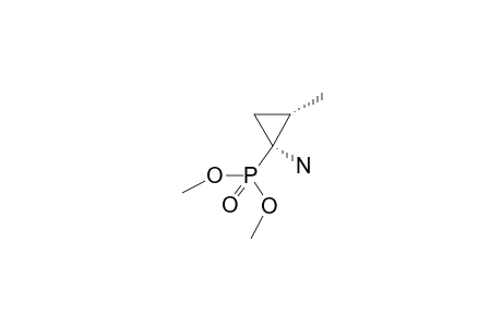 [(1S,2S)-1-dimethoxyphosphoryl-2-methyl-cyclopropyl]amine