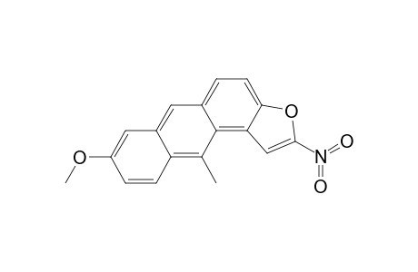 Anthra[2,1-b]furan, 8-methoxy-11-methyl-2-nitro-