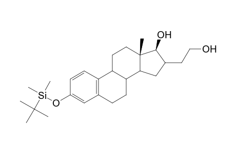 (13S,17S)-3-(tert-butyldimethylsilyloxy)-16-(2-hydroxyethyl)-13-methyl-7,8,9,11,12,13,14,15,16,17-decahydro-6H-cyclopenta[a]phenanthren-17-ol