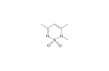2,3,5-trimethyl-2H-1,2,6-thiadiazine, 1,1-dioxide