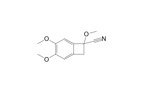 3,4,7-Trimethoxybicyclo[4.2.0]octa-1,3,5-trien-7-carbonitrile