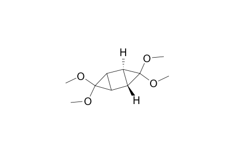 Tricyclo[3.1.0.02,4]hexane, 3,3,6,6-tetramethoxy-, (1.alpha.,2.beta.,4.beta.,5.alpha.)-