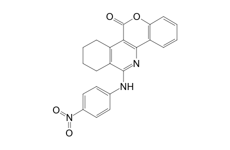 6-(4-nitroanilino)-7,8,9,10-tetrahydrochromeno[4,3-c]isoquinolin-11-one