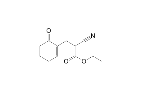 Ethyl 2-cyano-3-(6-oxocyclohex-1-en-1-yl)propanoate