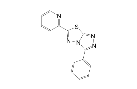 3-phenyl-6-(2-pyridinyl)[1,2,4]triazolo[3,4-b][1,3,4]thiadiazole