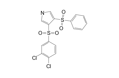 3-BEZENESULFONYL-4-[(3,4-DICHLOROPHENYL)-SULFONYL]-1H-PYRROLE