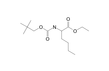 dl-Norleucine, N-neopentyloxycarbonyl, ethyl ester