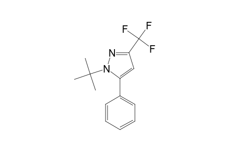 1-(1,1-Dimethylethyl)-5-phenyl-3-trifluoromethyl-1H-pyrazole