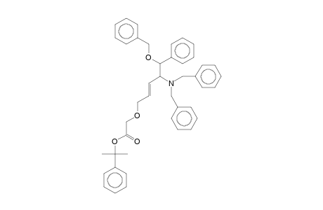 3-Oxa-5-(E)-octenoic acid, 7-(dibenzylamino)-8-(benzyloxy)-8-phenyl-, 2-phenylisopropyl ester