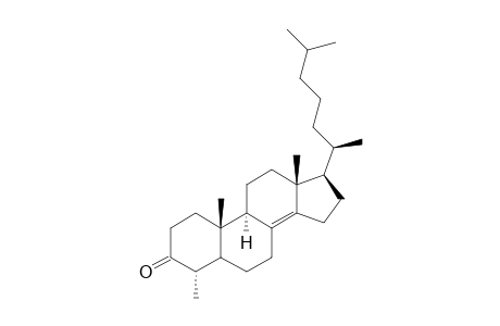 4alpha-methylcholest-8(14)-en-3-one