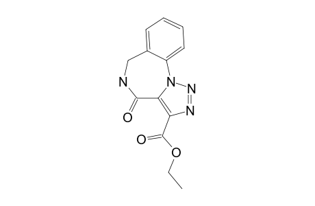 4-keto-5,6-dihydrotriazolo[1,5-a][1,4]benzodiazepine-3-carboxylic acid ethyl ester
