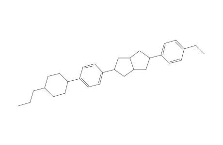 2-(4-ethylphenyl)-5-[4-(4-propylcyclohexyl)phenyl]-1,2,3,3a,4,5,6,6a-octahydropentalene