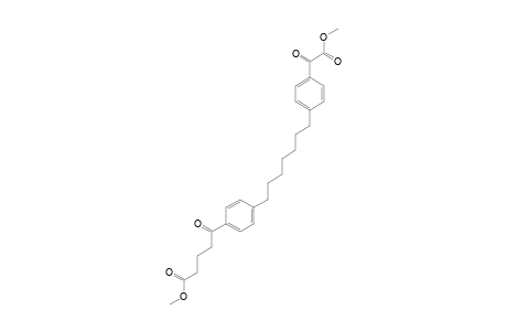 METHYL-5-[4-(7-[4-(METHOXYDICARBONYL)-PHENYL]-HEPTYL)-PHENYL]-5-OXOPENTANOATE