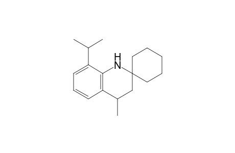 3',4'-Dihydro-8'-isopropyl-4'-methyl-1'H-spiro[cyclohexane-1,2'-quinoline]